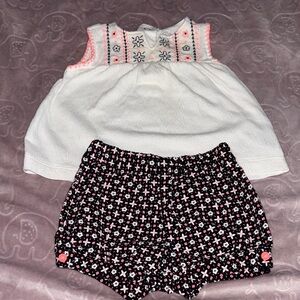 Charming Kids Matching Set - White and Black
